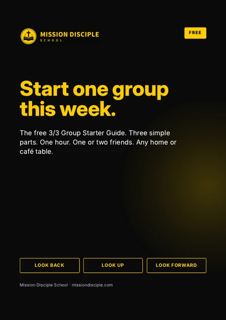 Cover of the 3/3 Group Starter Guide